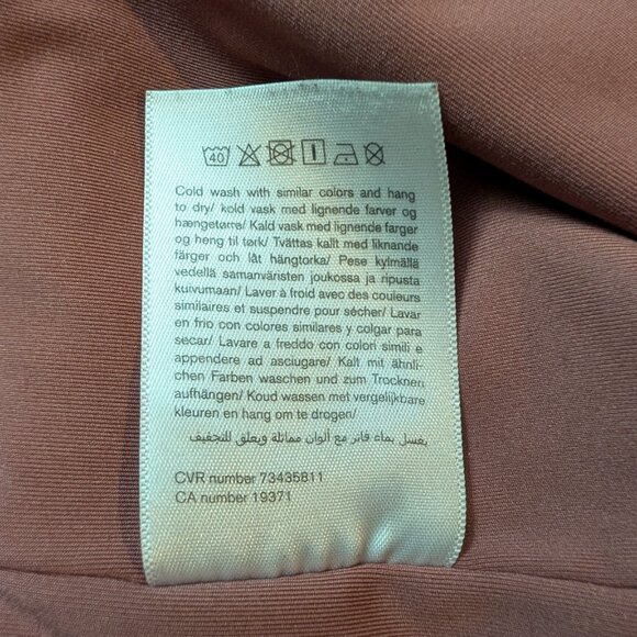 Girlfriend Collective Paloma Racerback Longline Bra Pink Mauve Large - Picture 5 of 6